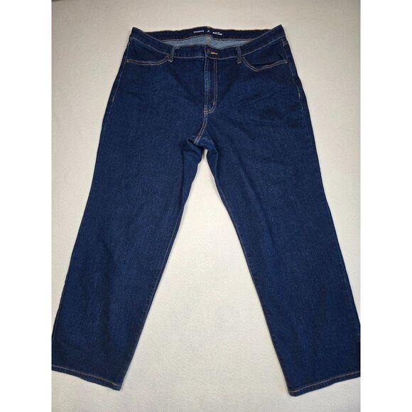 Old Navy Denim - Old Navy High-Rise Wow Loose Jeans 18 Short Dark Wash Womens Denim Pants